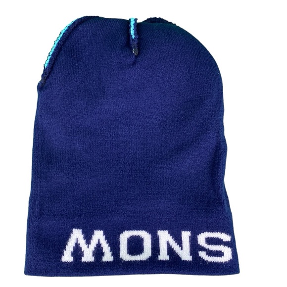 Blue Christmas Snowman Light Up Knit Beanie - Picture 9 of 13